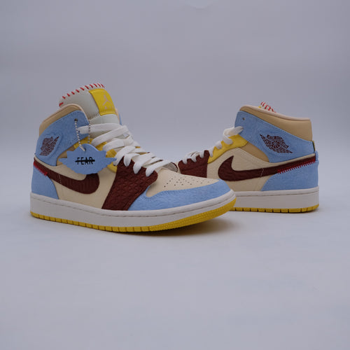 Jordan 1 SE Fearless Maison Chateau Rouge (taille 40)
