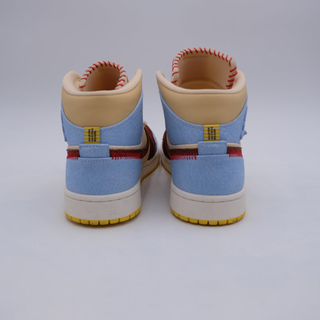 Jordan 1 SE Fearless Maison Chateau Rouge (taille 40)