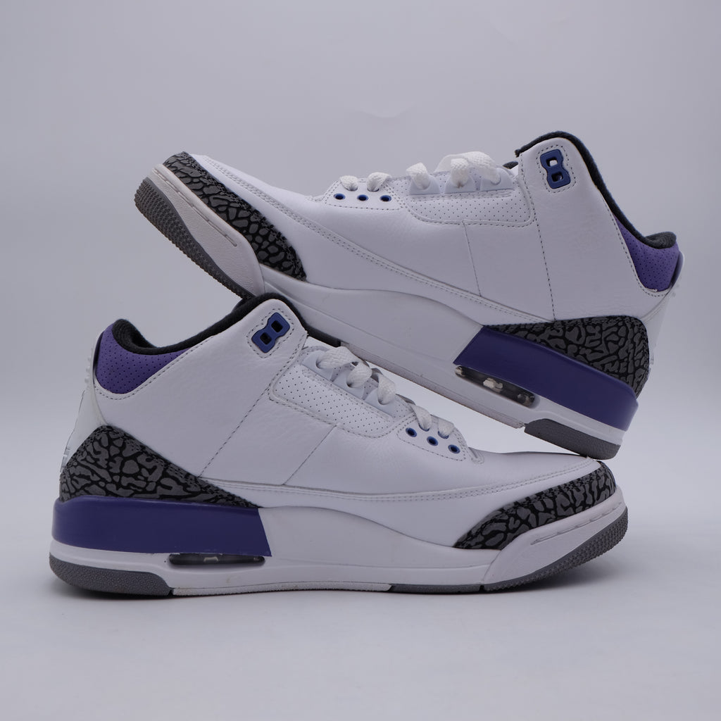 Jordan 3 Dark Iris (taille 44)