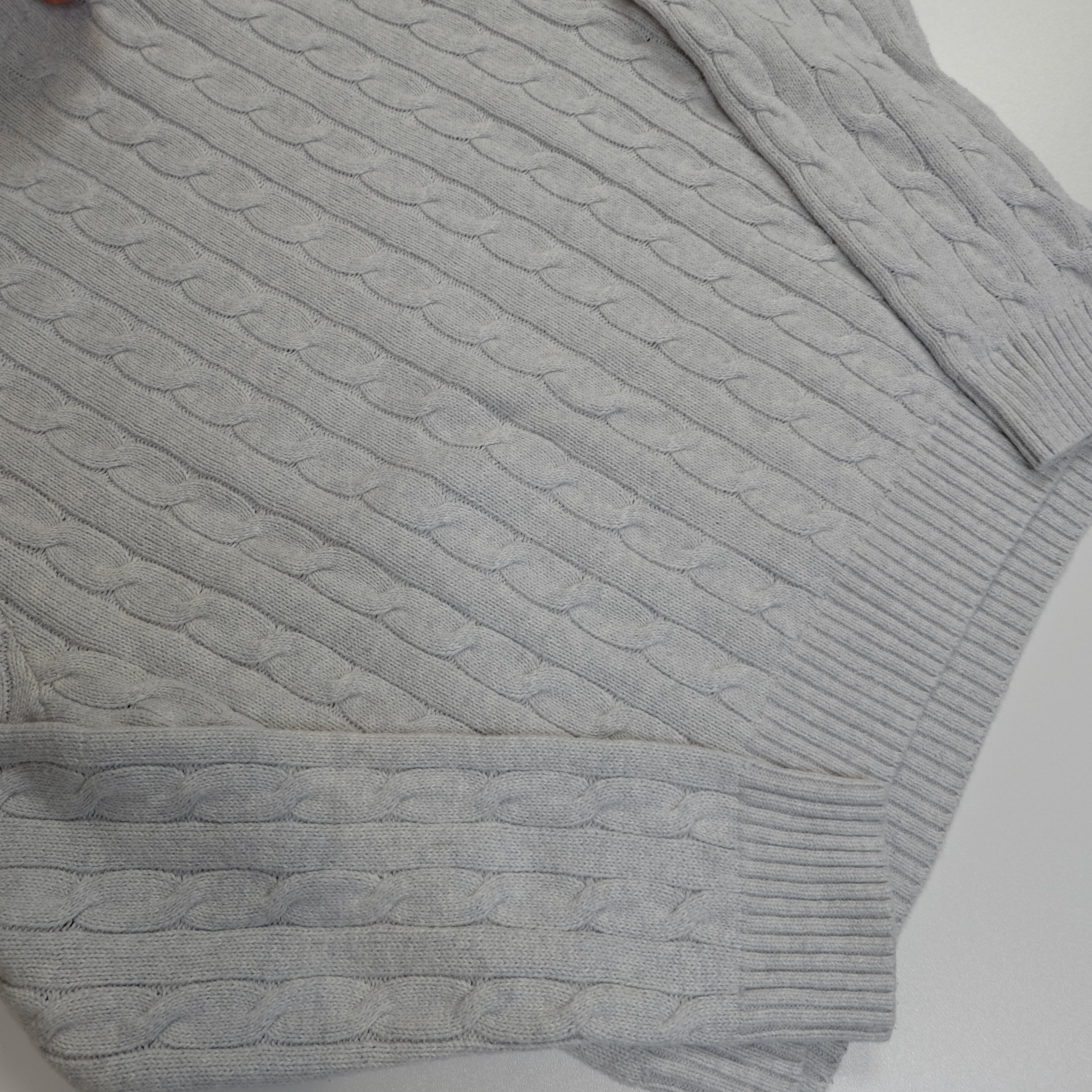 Torsadé Ralph-Lauren  Gris (taille L)