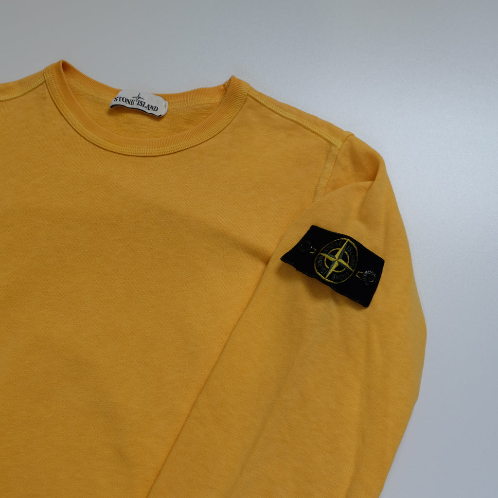 Sweat léger jaune Stone Island (taille S)