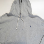 Sweat à capuche gris Ralph-Lauren (taille L)