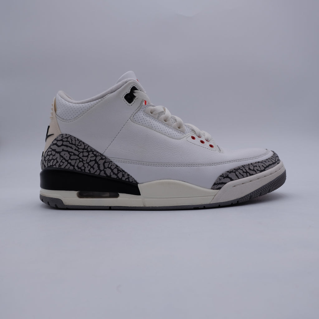 Jordan 3 White Cement Reimagined (taille 44)
