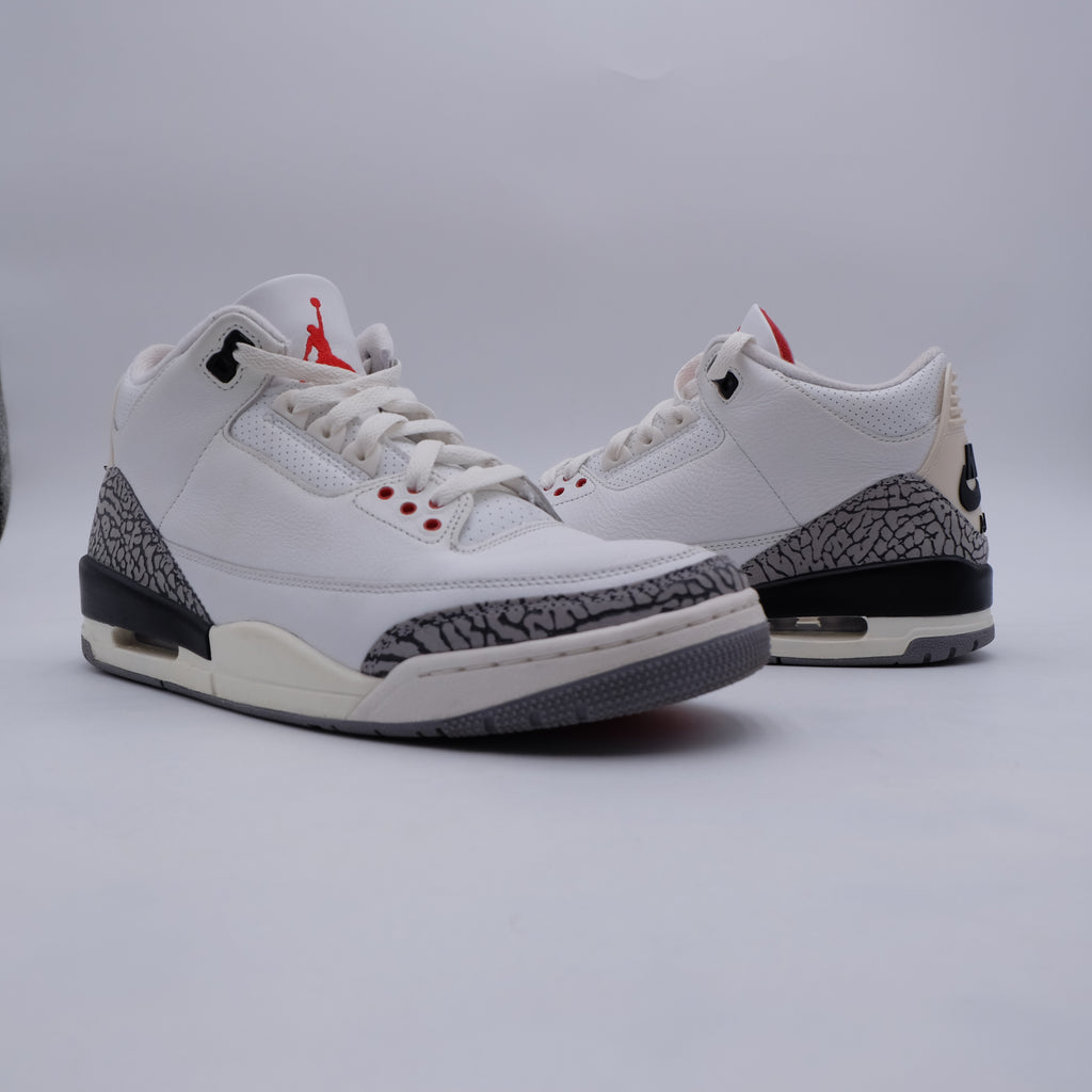 Jordan 3 White Cement Reimagined (taille 44)