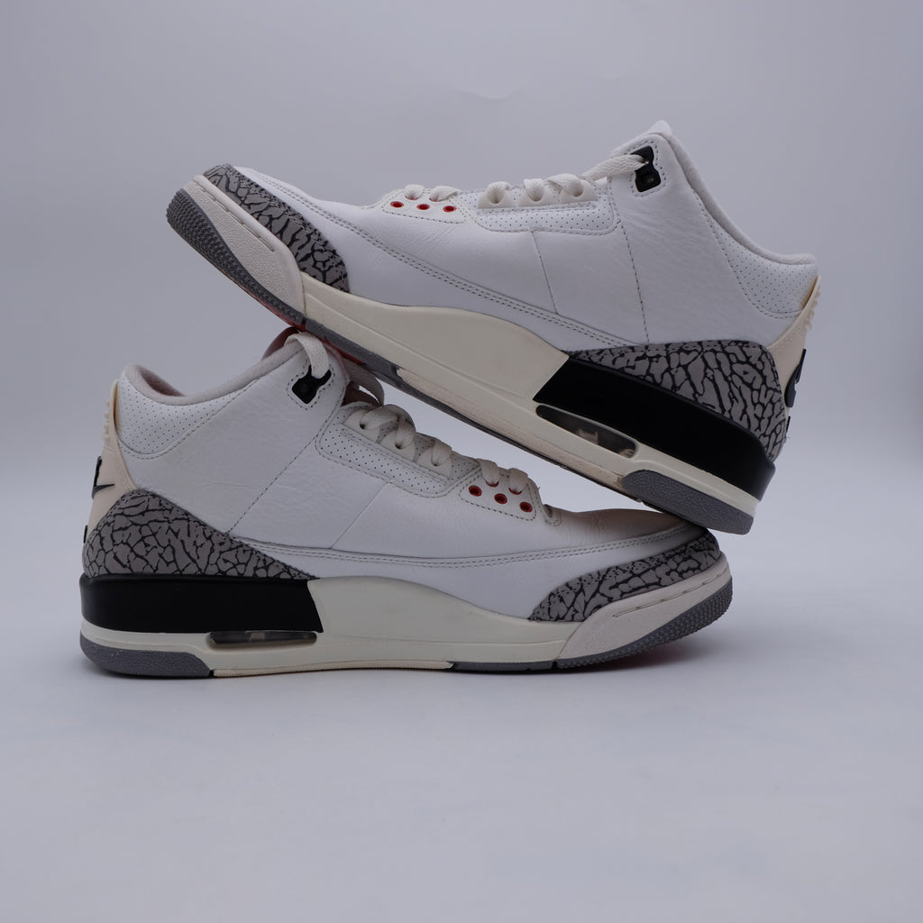 Jordan 3 White Cement Reimagined (taille 44)