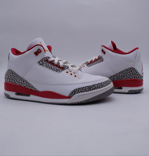 Jordan 3 Cardinal Red (taille 45.5)
