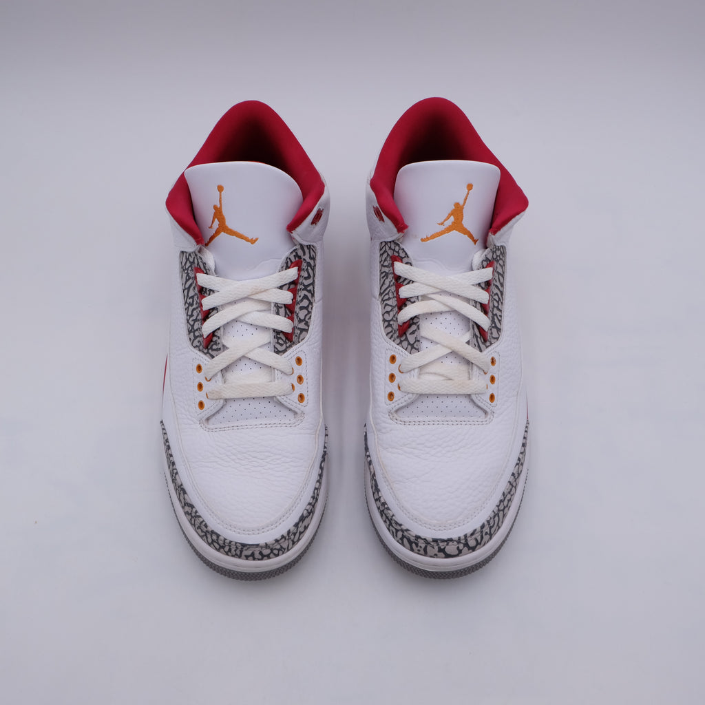 Jordan 3 Cardinal Red (taille 45.5)