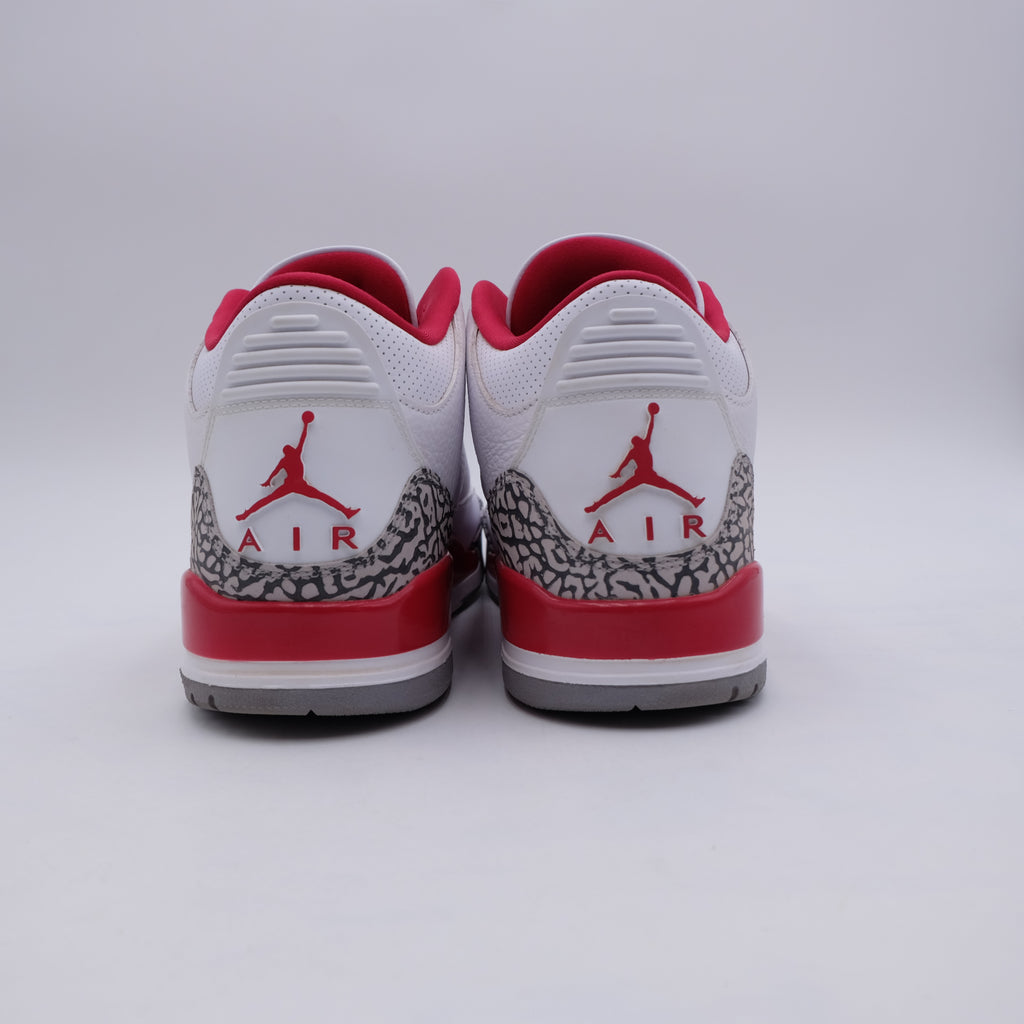Jordan 3 Cardinal Red (taille 45.5)