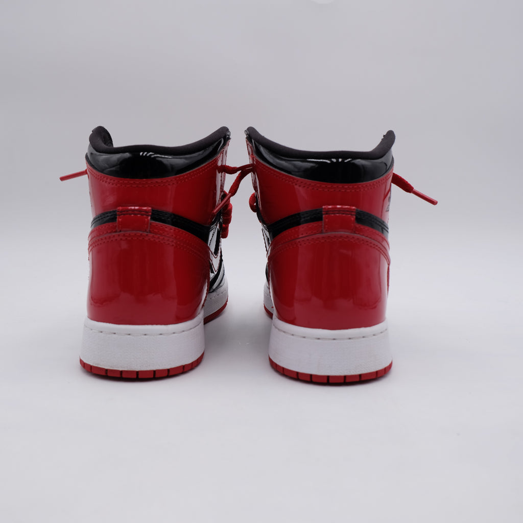 Jordan 1 High Patent Bred (taille 40)