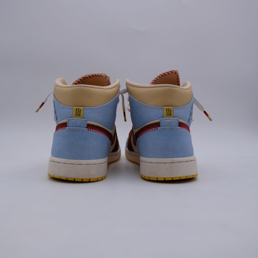 Jordan 1 Mid Maison Chateau Rouge (taille 45)
