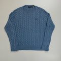 Torsadé Ralph Lauren Bleu (taille L)