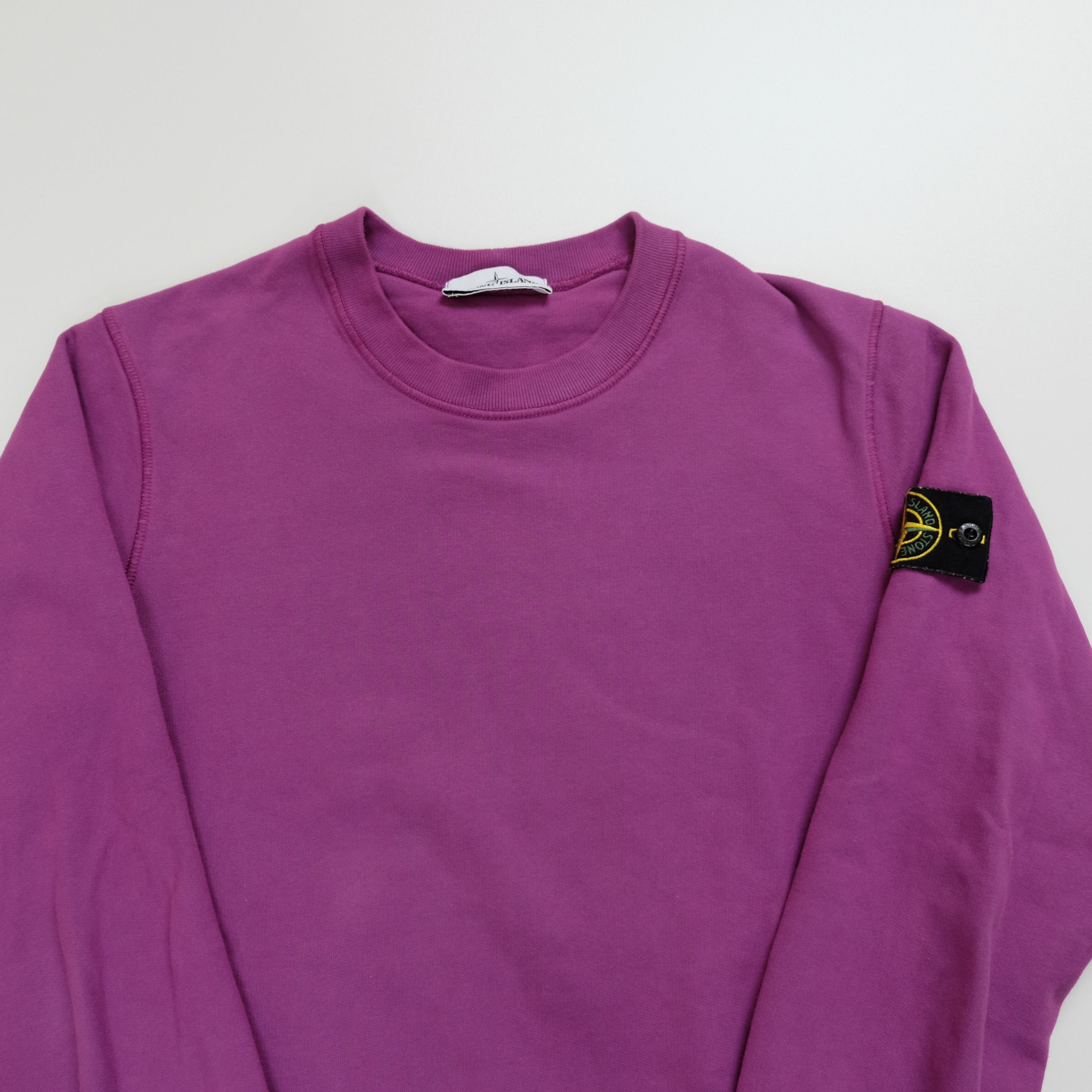Sweat Mauve Stone Island (taille M)