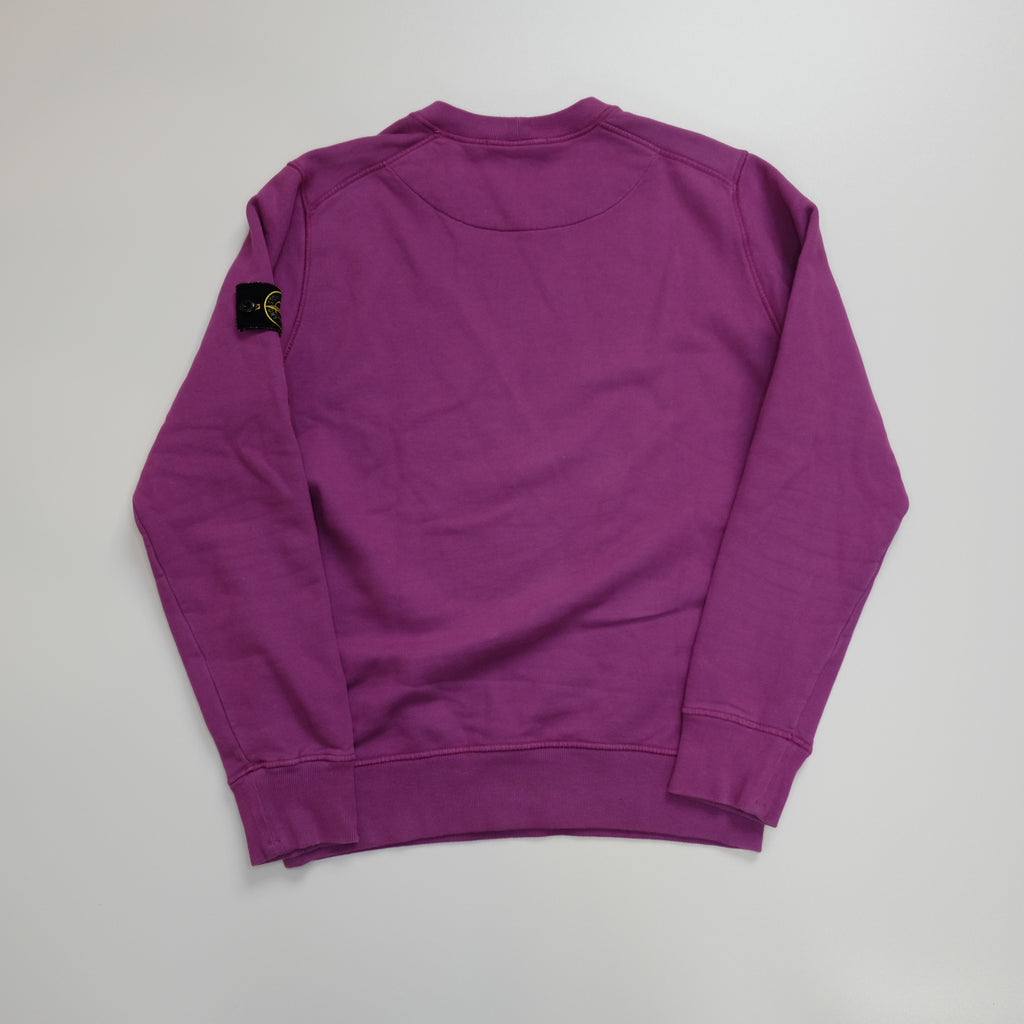 Sweat Mauve Stone Island (taille M)