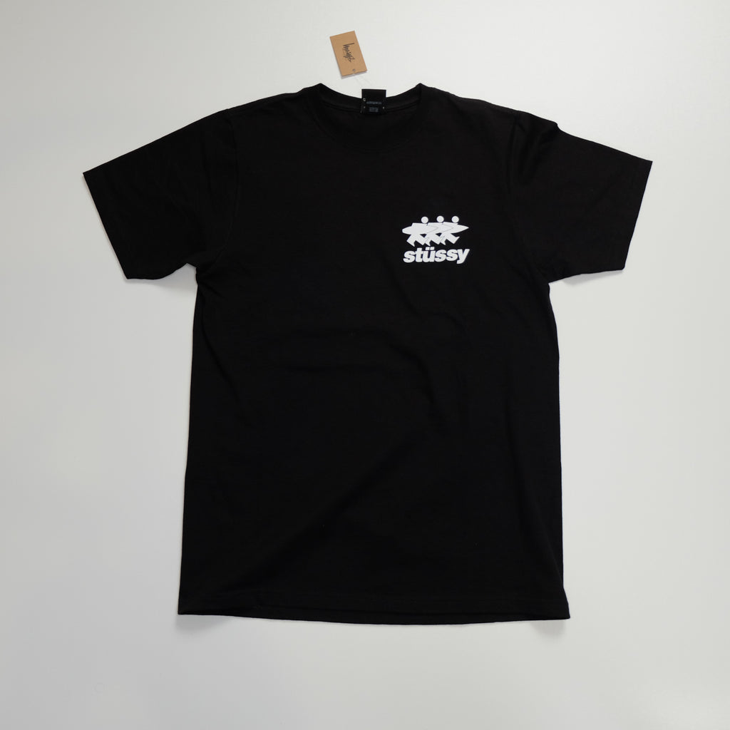 T-Shirt Stussy Surfwalk Black