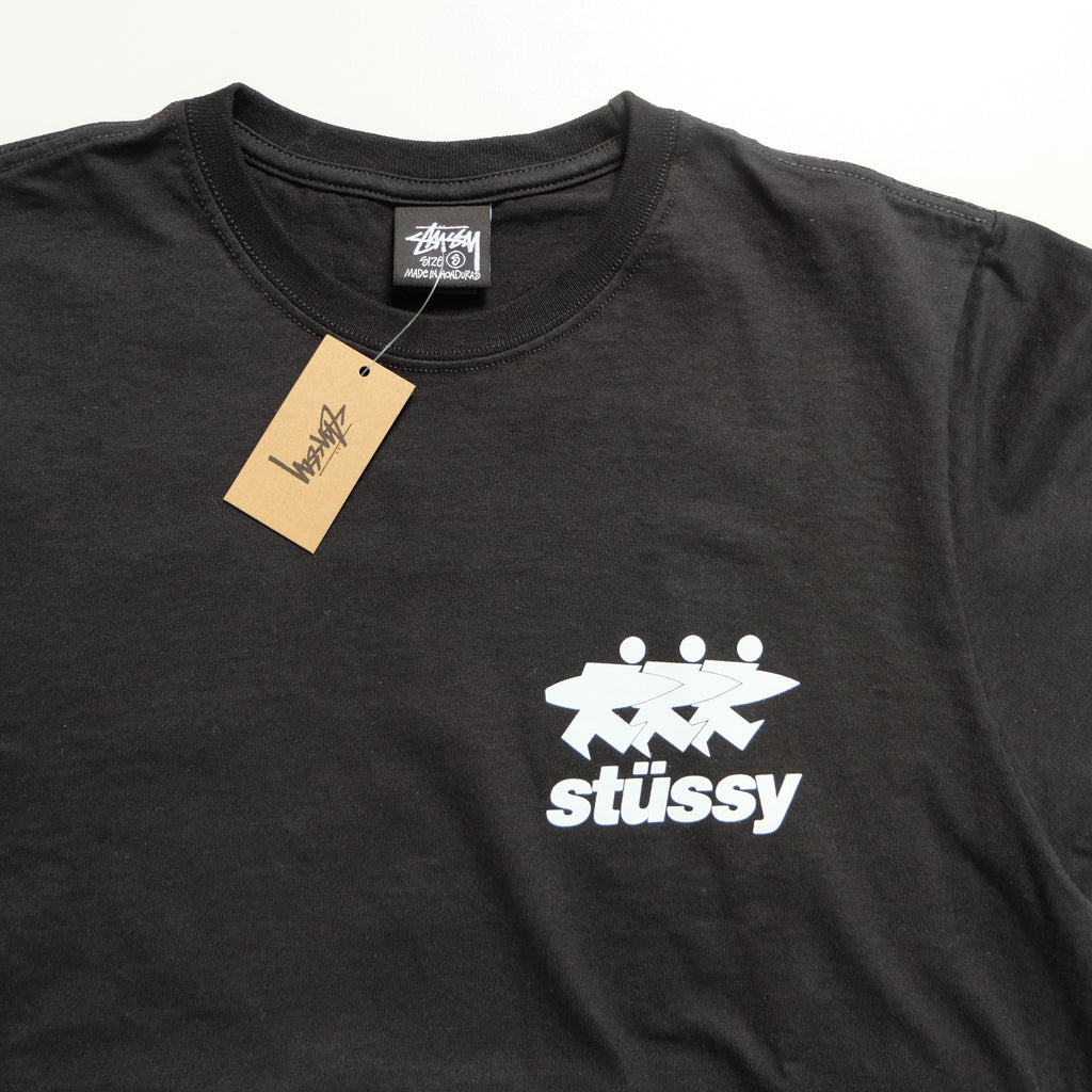 T-Shirt Stussy Surfwalk Black