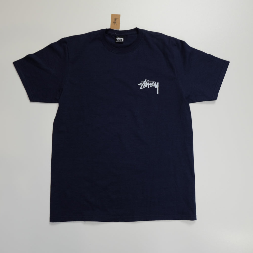 T-Shirt Stussy Cerises Bleu Marine