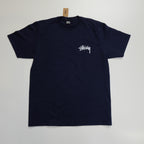 T-Shirt Stussy Cerises Bleu Marine
