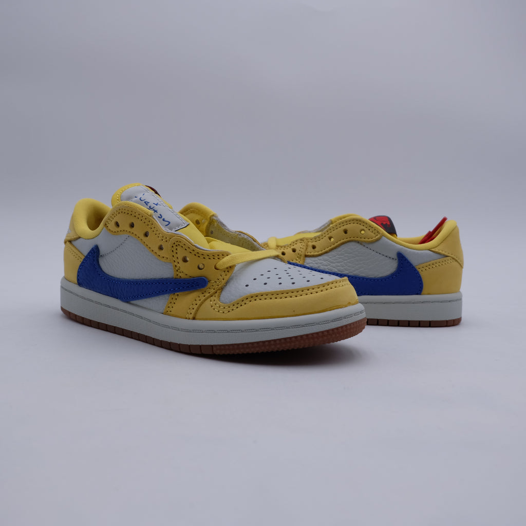Jordan 1 Low Travis Scott Canary (taille 30)