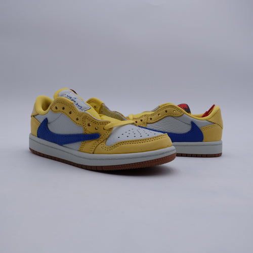 Jordan 1 Low Travis Scott Canary (taille 30)
