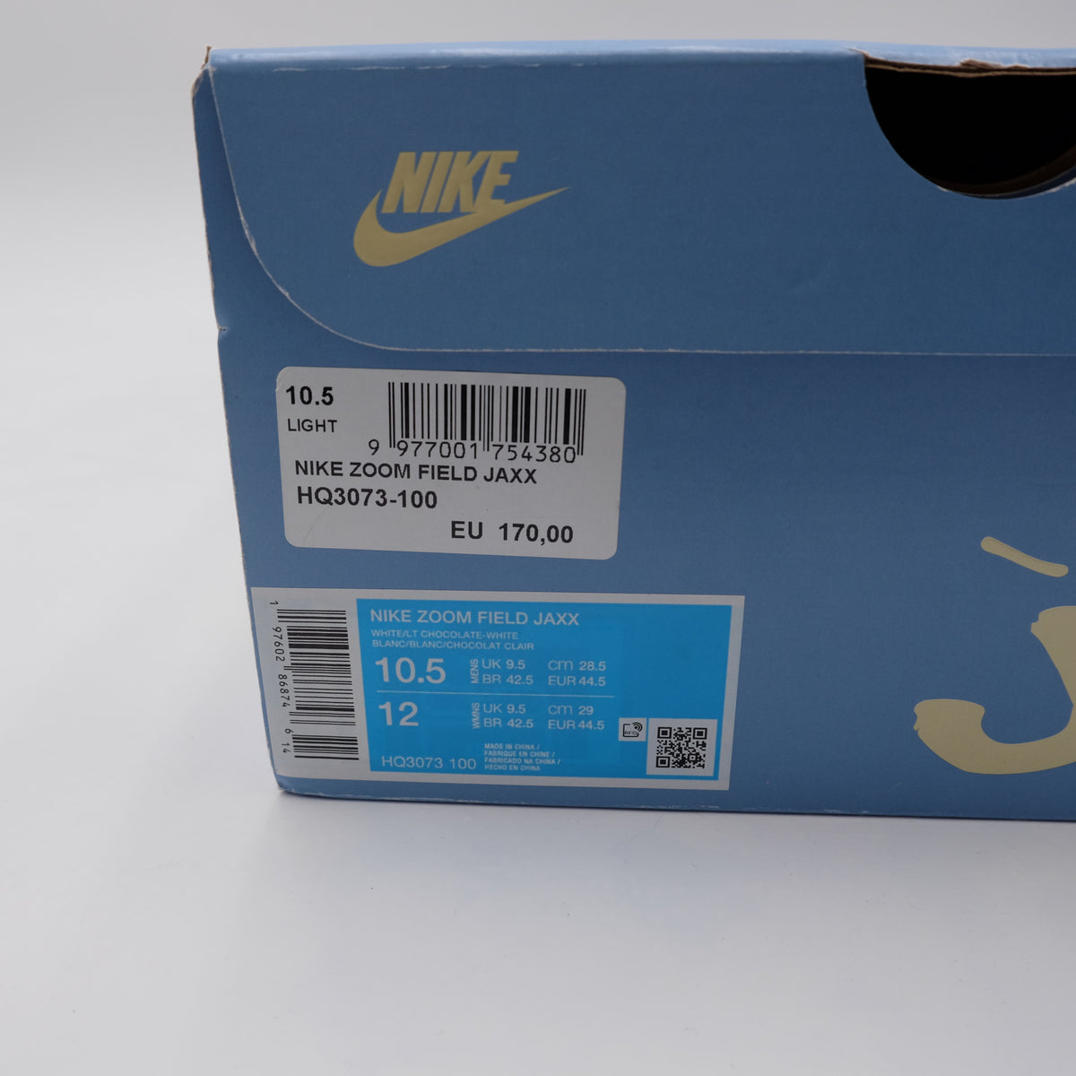 Nike Zoom Field Jaxx Travis Scott Light Chocolate (taille 44,5)