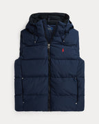 Doudoune Sans Manche Ralph Lauren Bleu Marine (taille L)